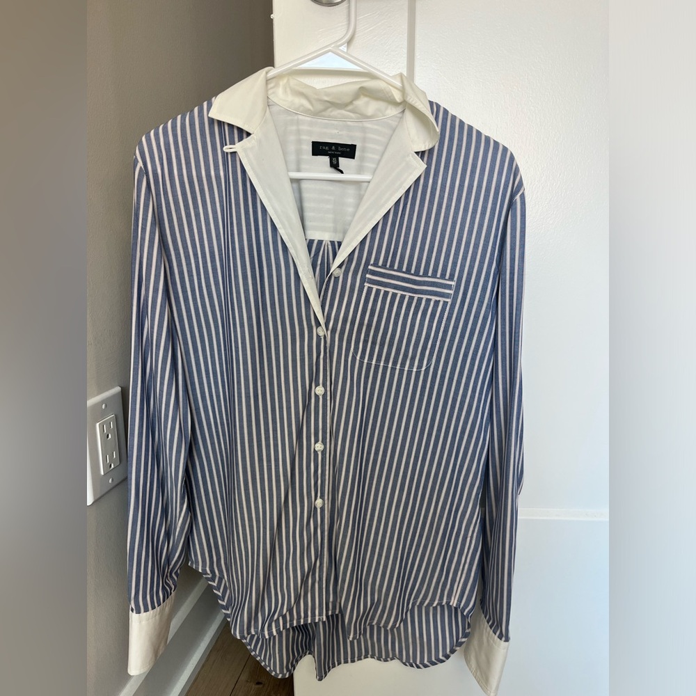Rag and Bone button up blouse